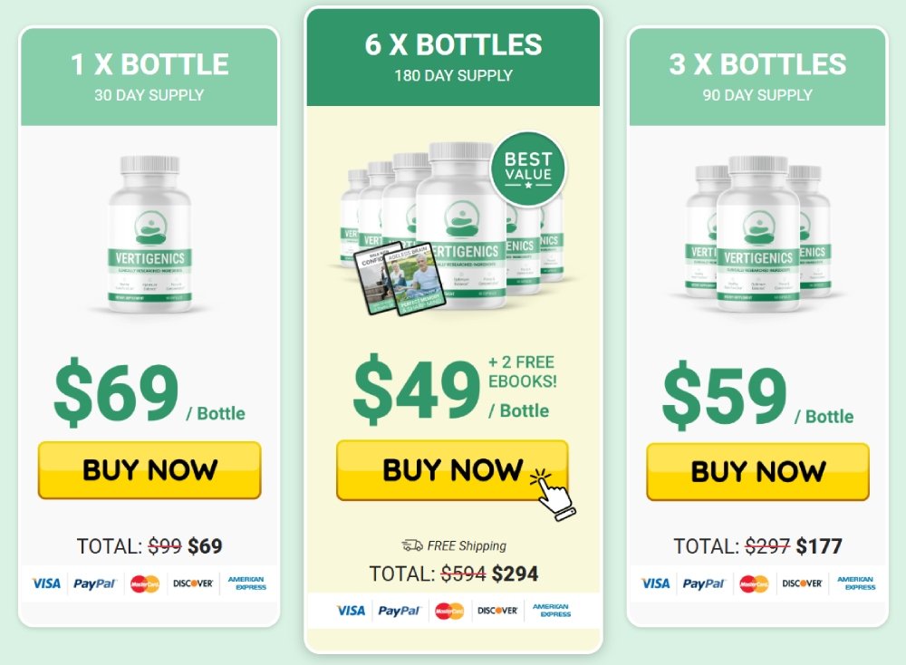 Vertigenics Buy online